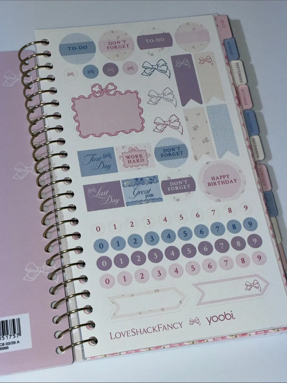 LoveShackFancy 26-27 Planner